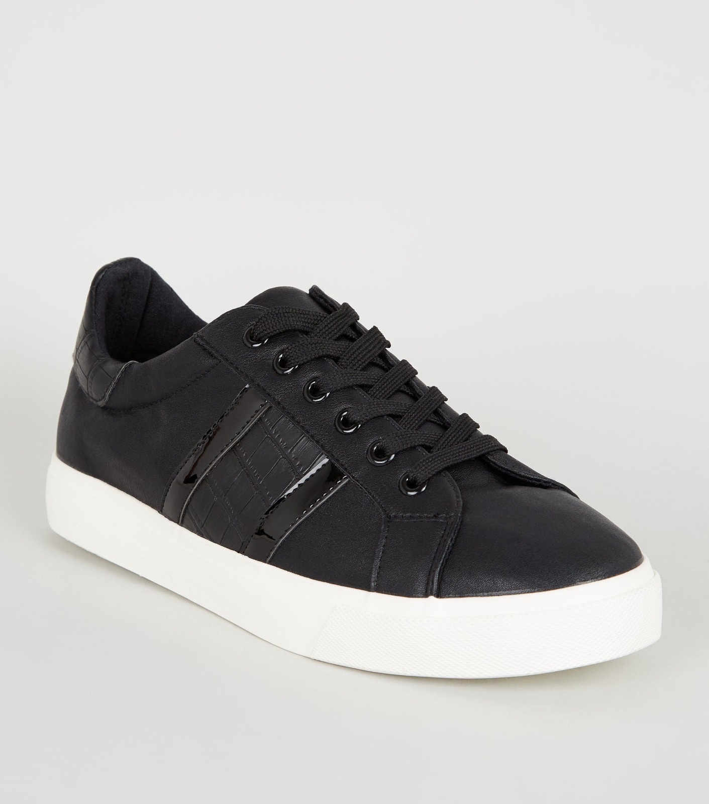 leather trainers womens