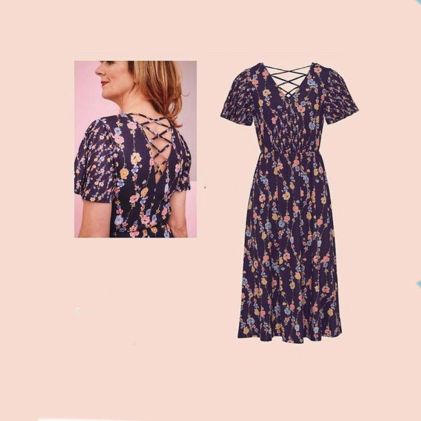 womens floral midi dresses