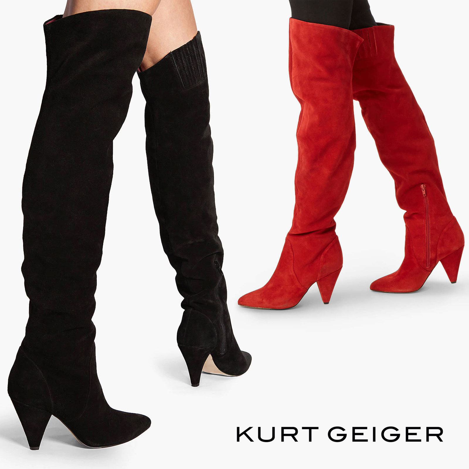 Kurt Geiger London Violet Womens Thigh 