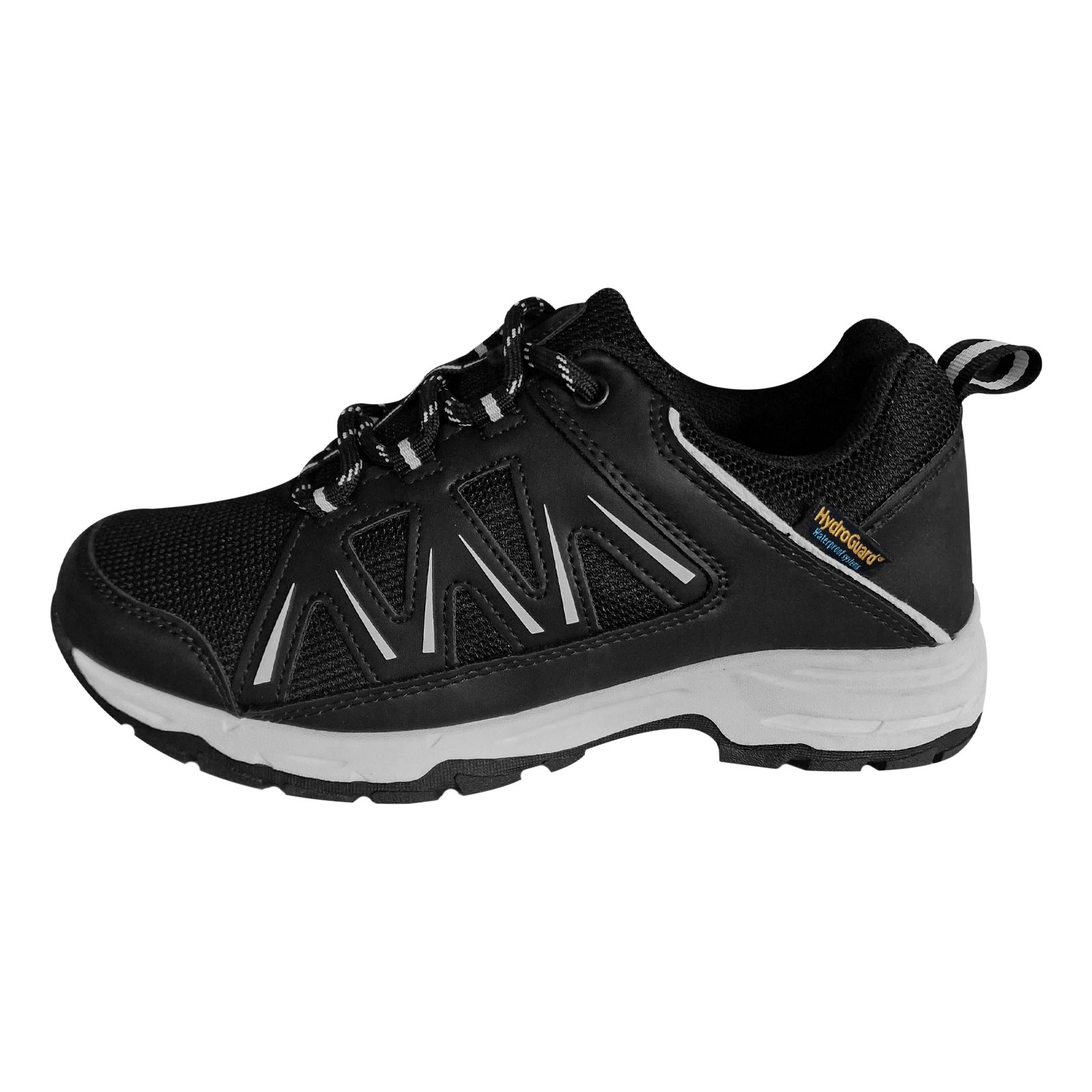 women's black gym trainers with memory foam