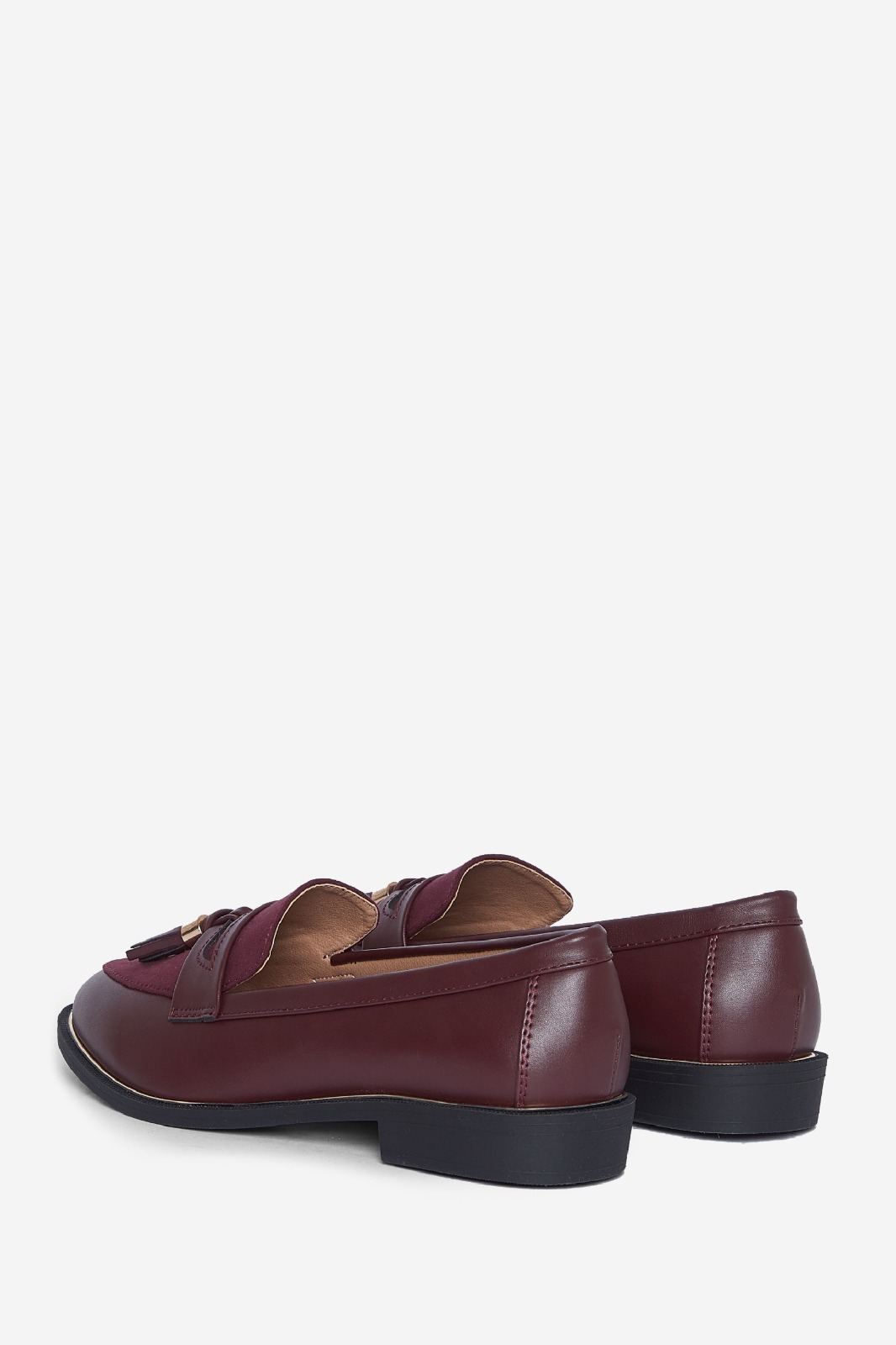 red loafers wide fit