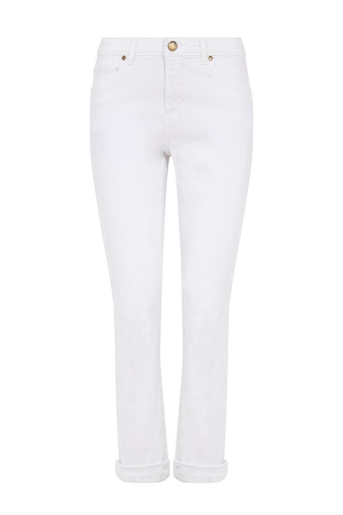 white slim fit jeans ladies